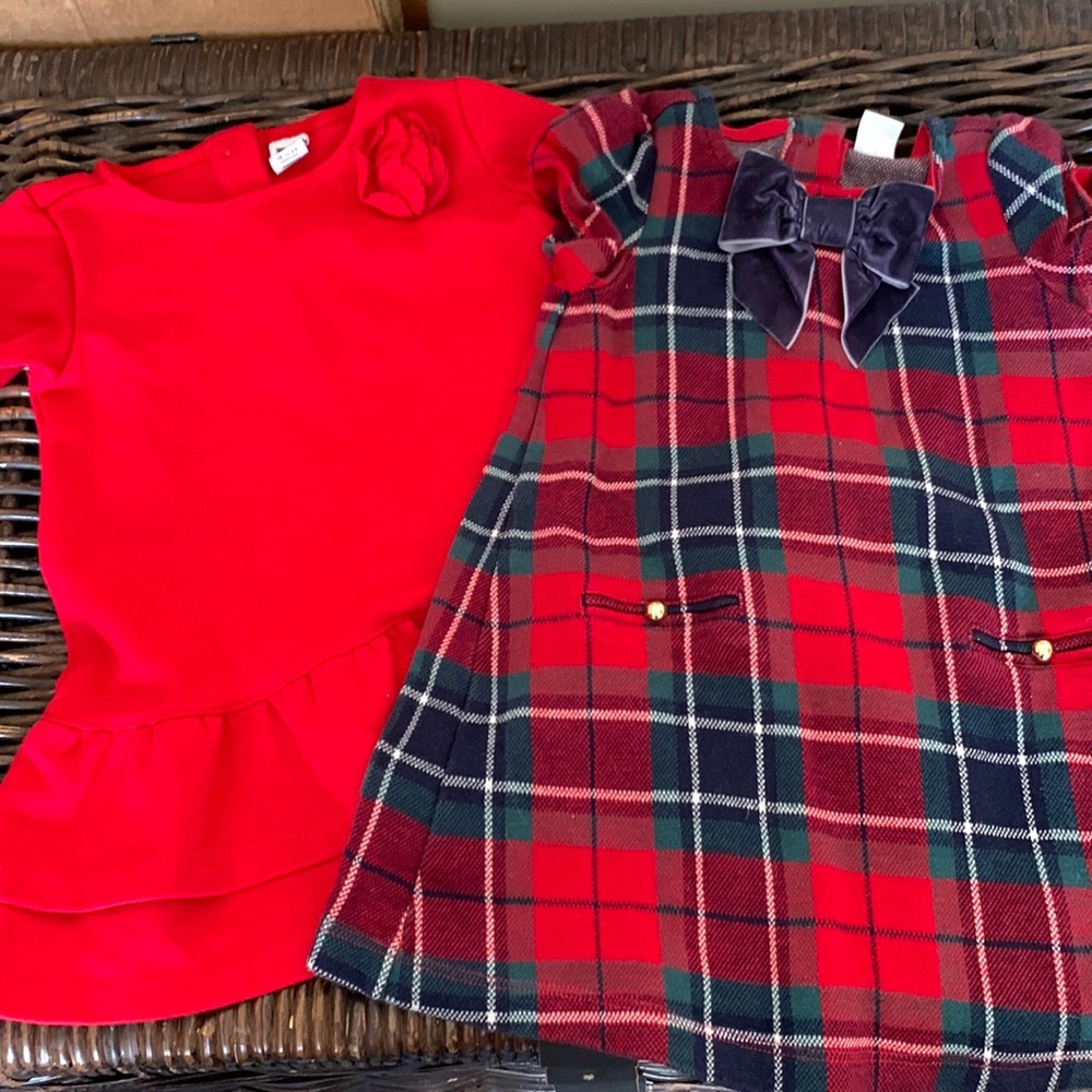 Janie and Jack dresses, 18-24M & 2T